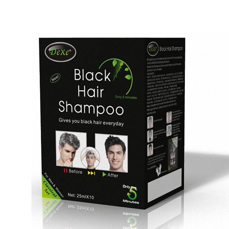Dexe Black hair shampoo