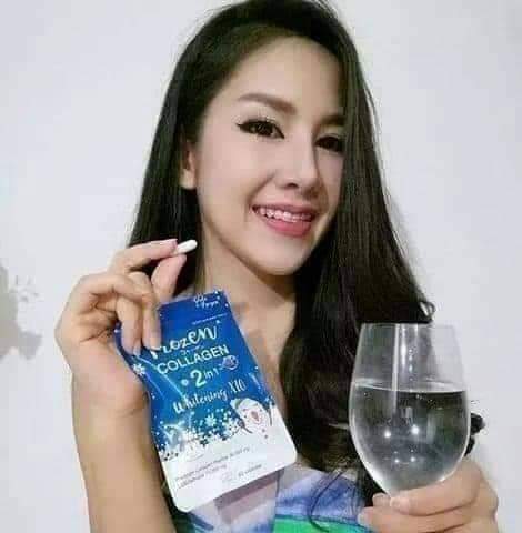 Frozen Collagen 2 in 1 whitening 10x tablet (1 pack- 60 Tablet)