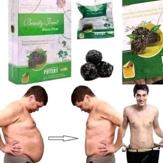 Beauty fruit detox plum,