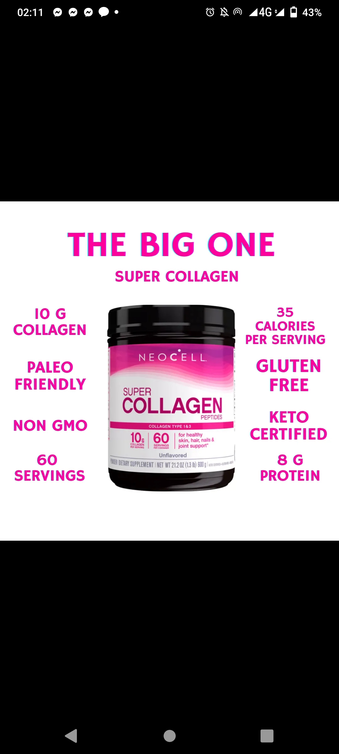 NeoCell - Super Collagen   Powder- 150g