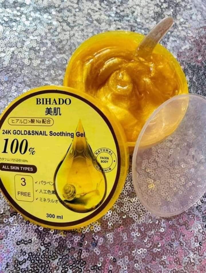 BIHADO 24K GOLD SNAIL SOOTHING GEL