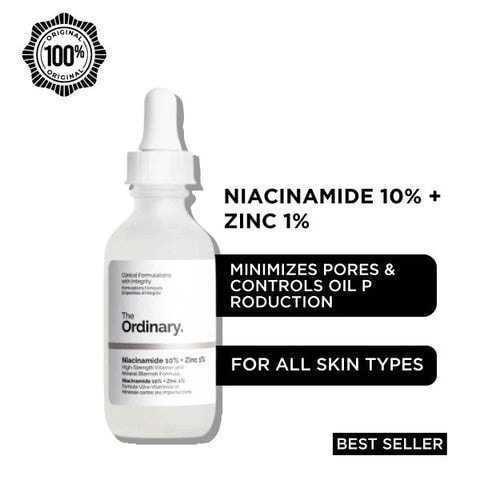 The Ordinary Niacinamide 10%- Zinc 1%  Serum
