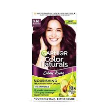 Garnier Color Naturals Nourishing Permanent Hair Colour Cream 70ml, All Sheds