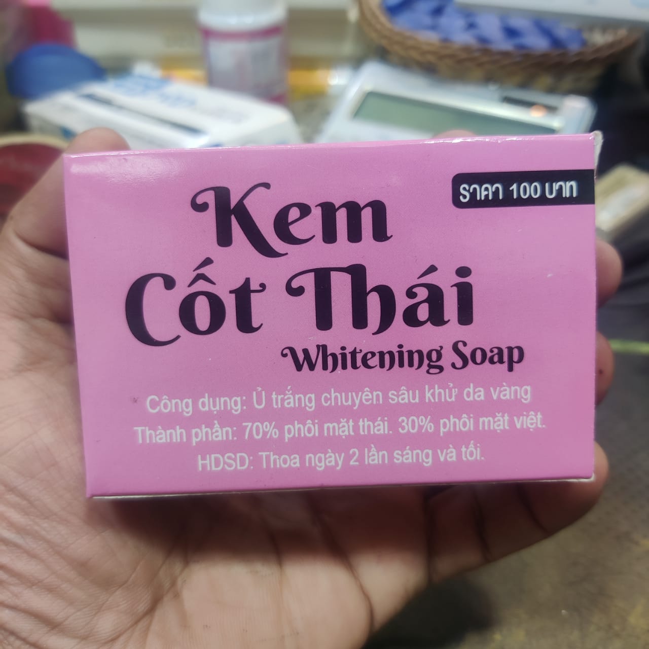 Kem Cot Thai Soap-100g