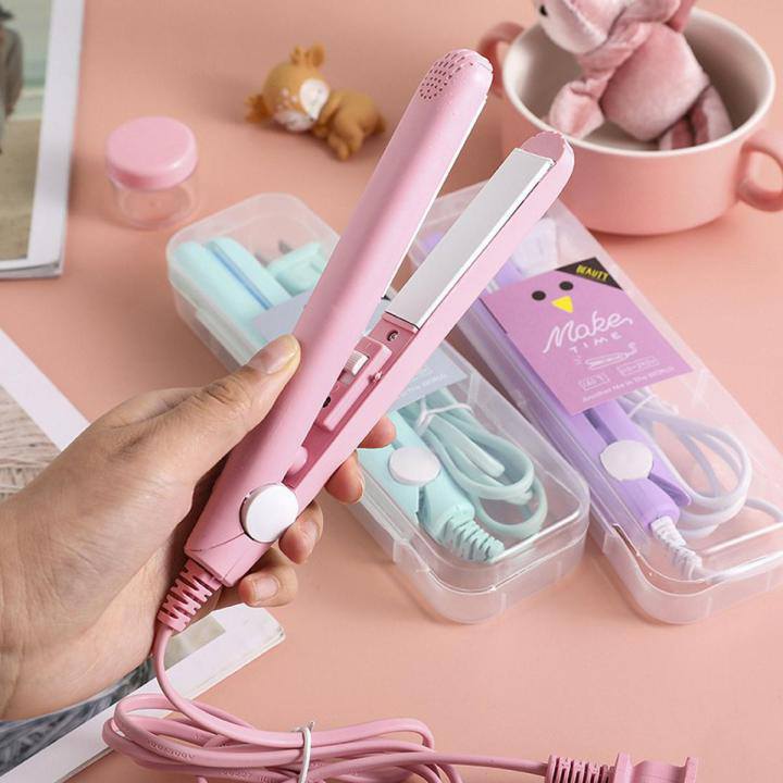 Mini Hair Straightener and Curler